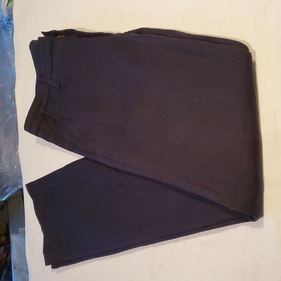 Adriano Goldscmied The Lux Khaki Tailored Trouser Sz. 32R Blue Pants - Picture 10 of 11